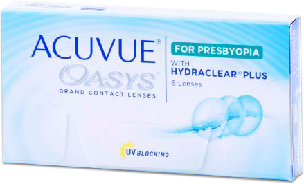 ACUVUE® OASYS for PRESBYOPIA with HYDRACLEAR® Plus 6pk-alt
